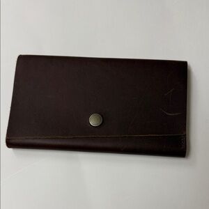 Portland Leather Dark Brown Wallet